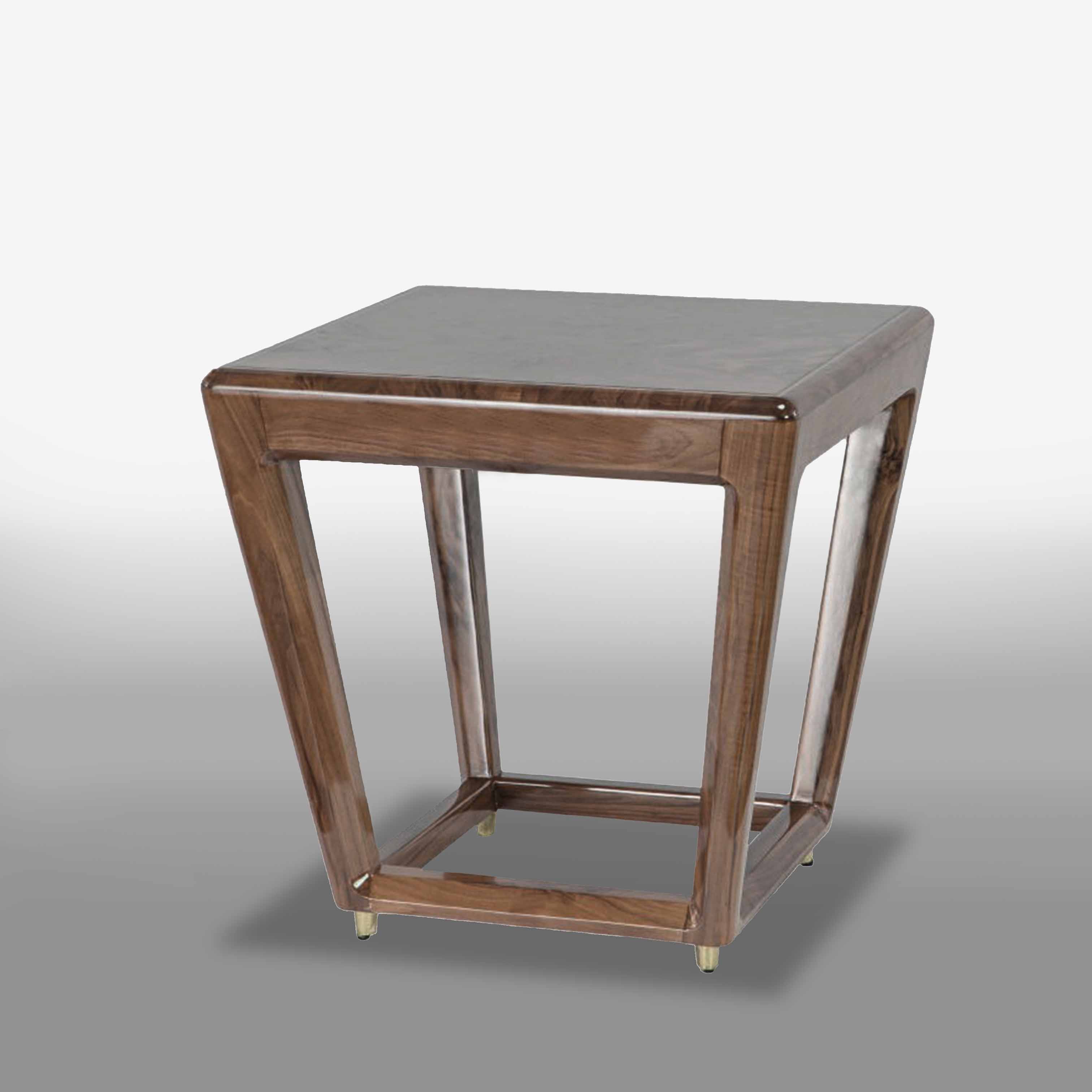 Elegant square wooden table - B58LHFU