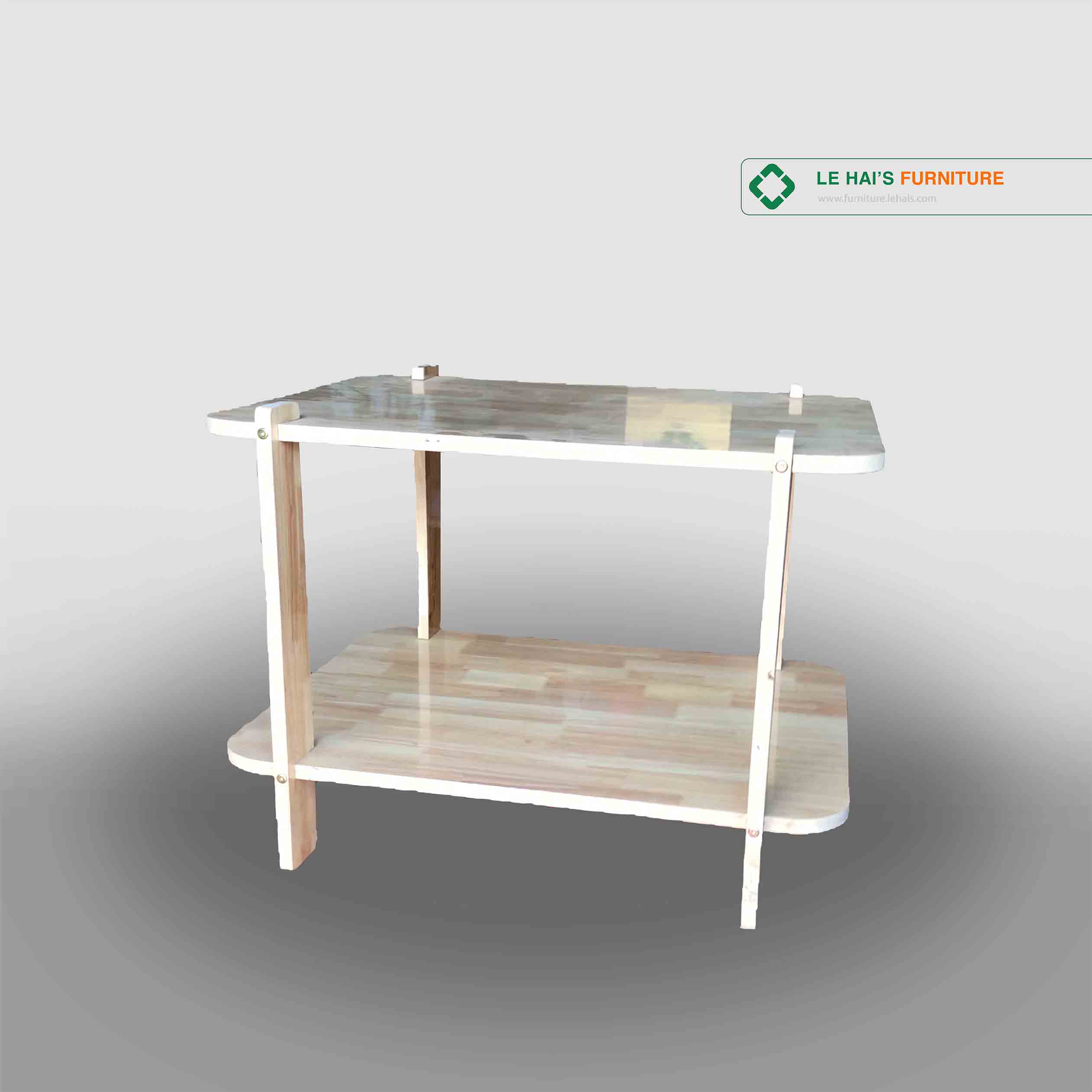 Bàn trà bàn cafe lắp ghép nhỏ gọn thông minh - B61LHFU