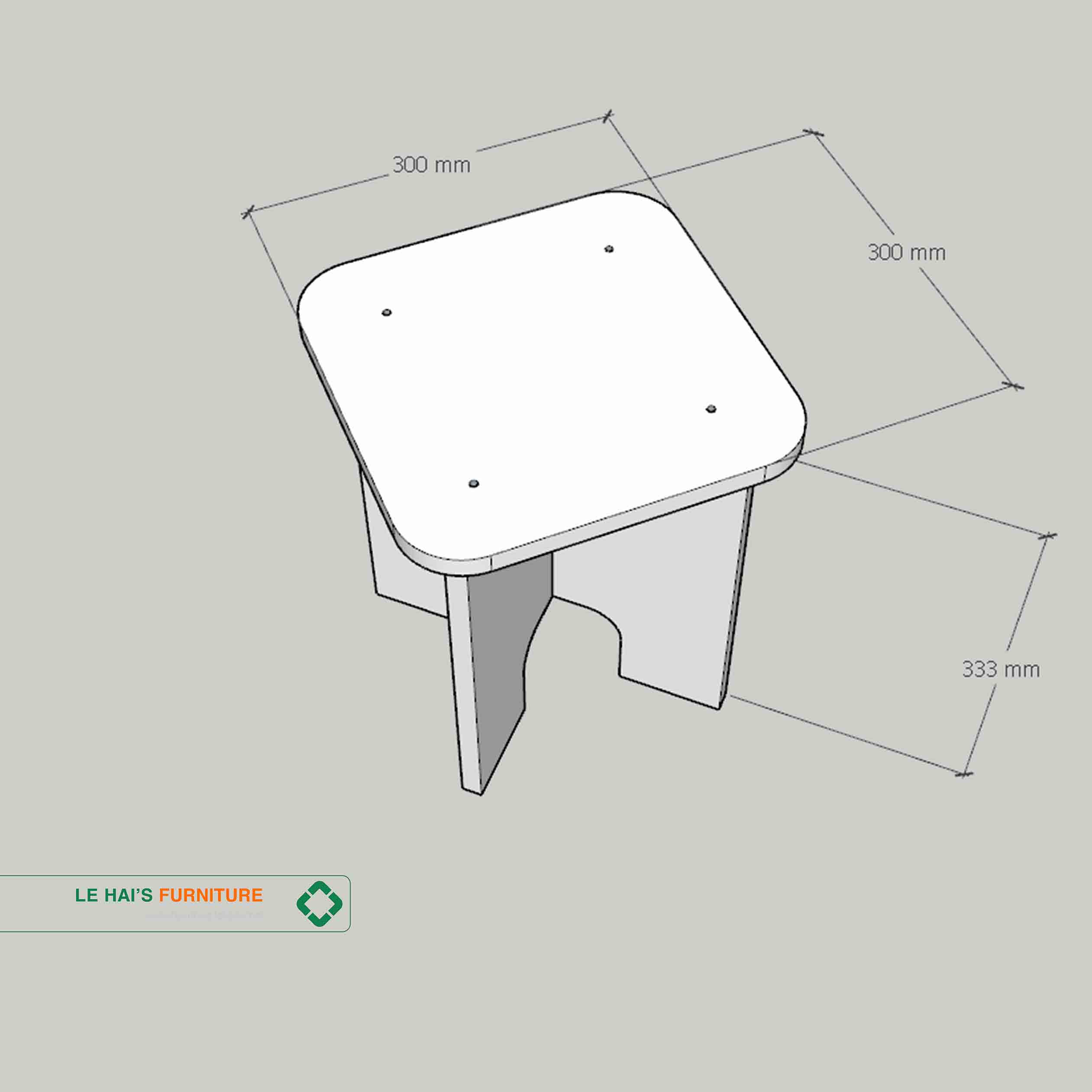 Ghế lắp ghép nhỏ gọn thông minh - G67LHFU