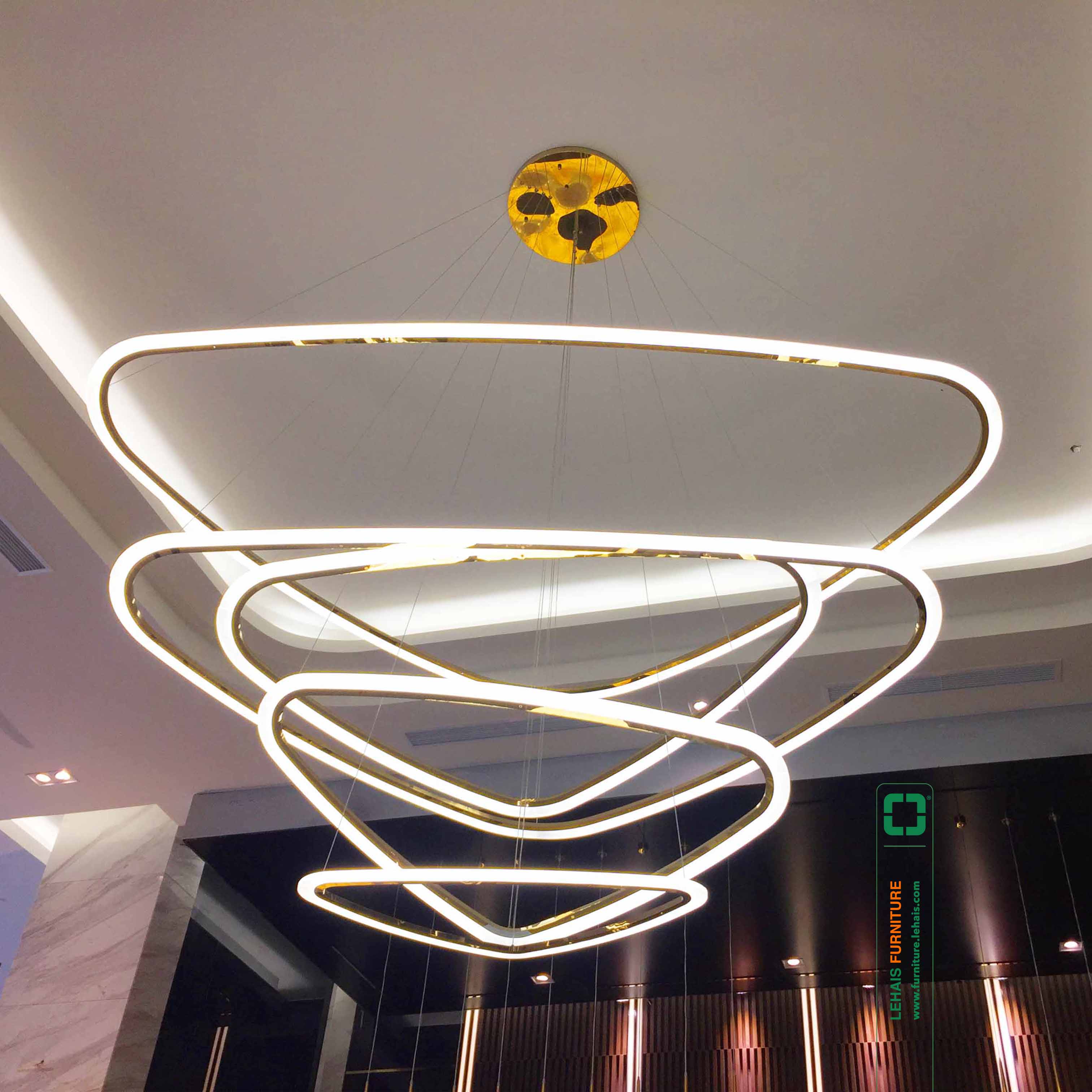Decorative lights hanging in Ha Long city, Quang Ninh - D2LHFU