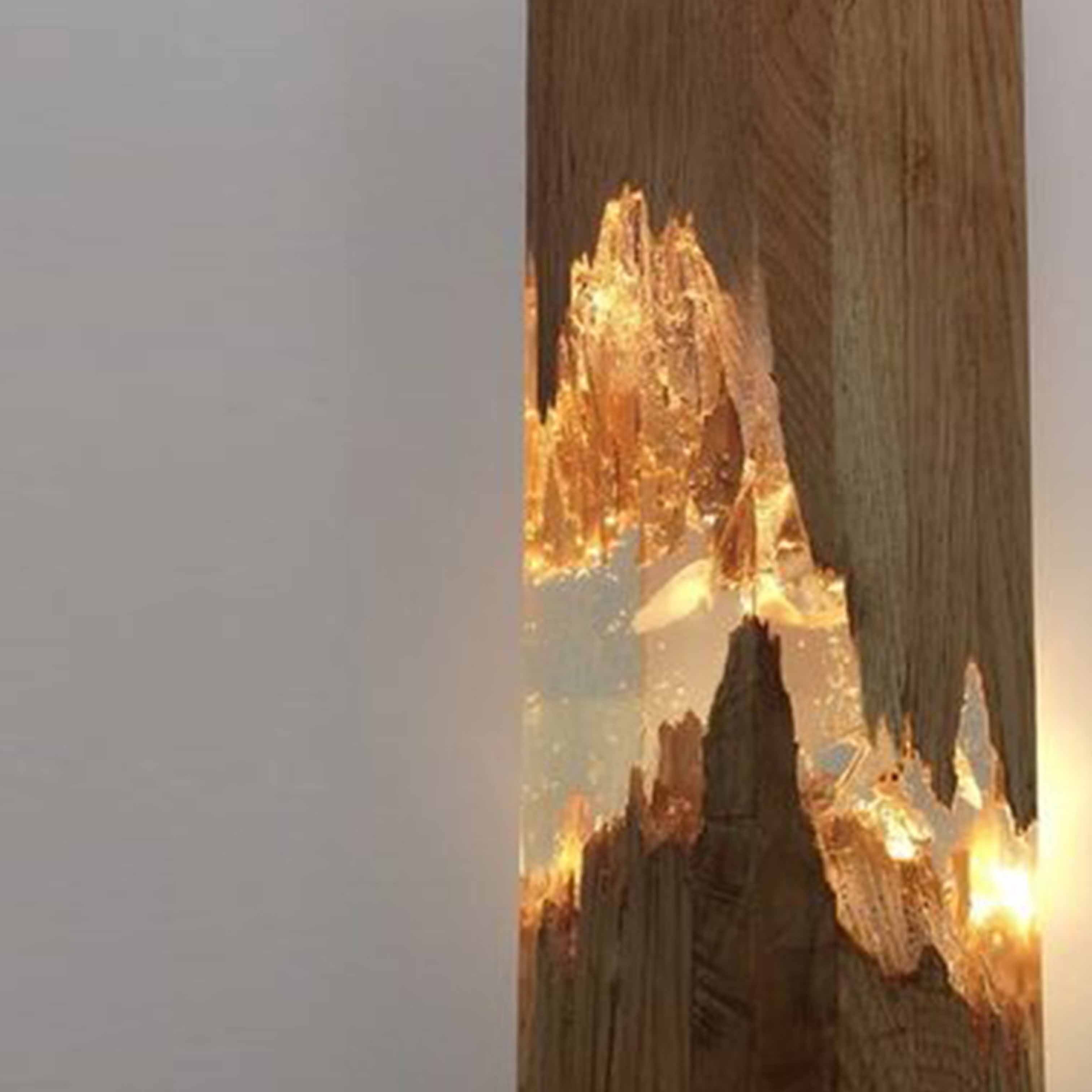Đèn gỗ trang trí nghệ thuật - D57LHFU