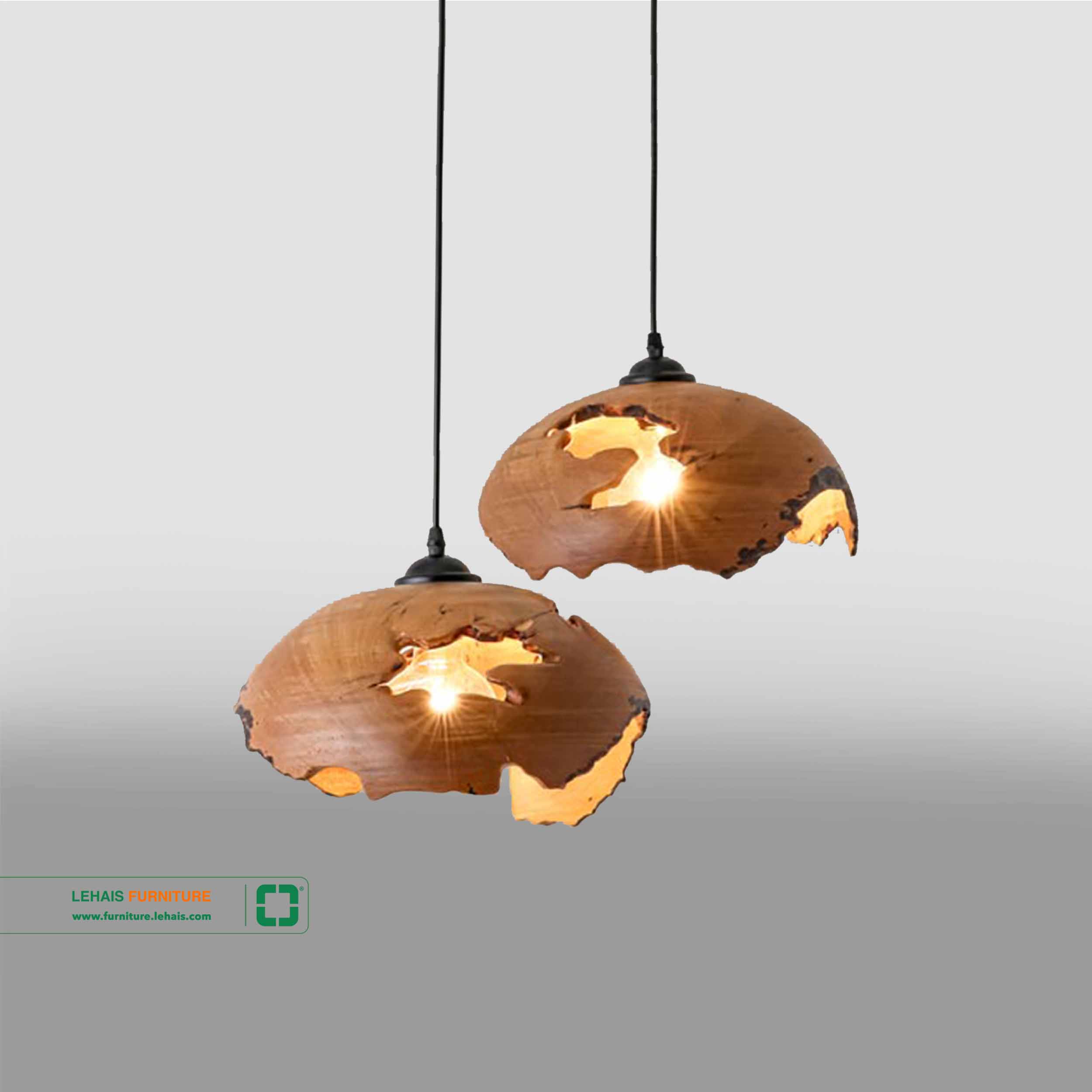 Artistic driftwood lampshade - D59LHFU