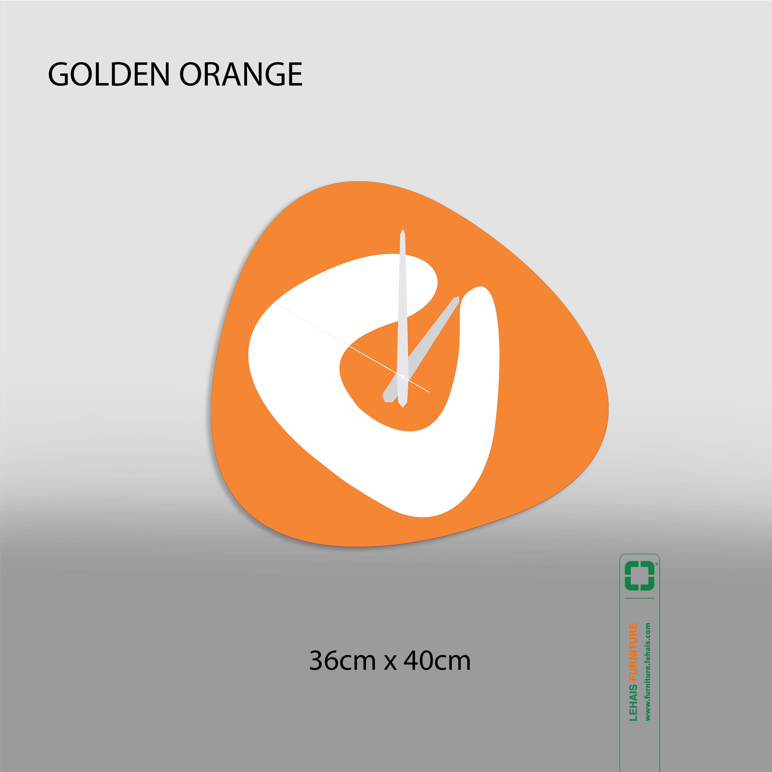 Sản phẩm đồng hồ trang trí nghệ thuật hiện đại từ chất liệu nhựa mica - DTT53LHFU