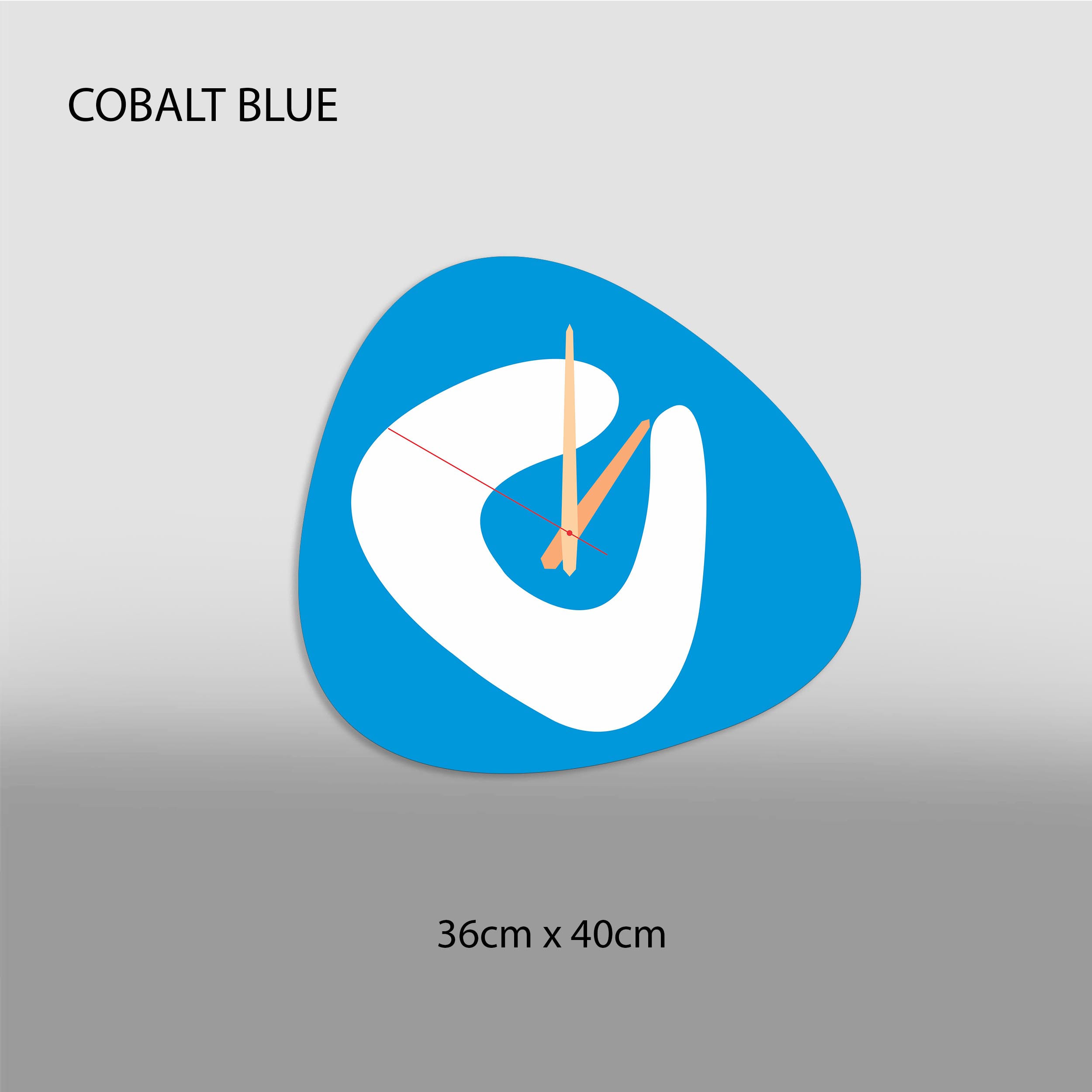 Sản phẩm đồng hồ trang trí nghệ thuật hiện đại từ chất liệu nhựa mica - DTT53LHFU