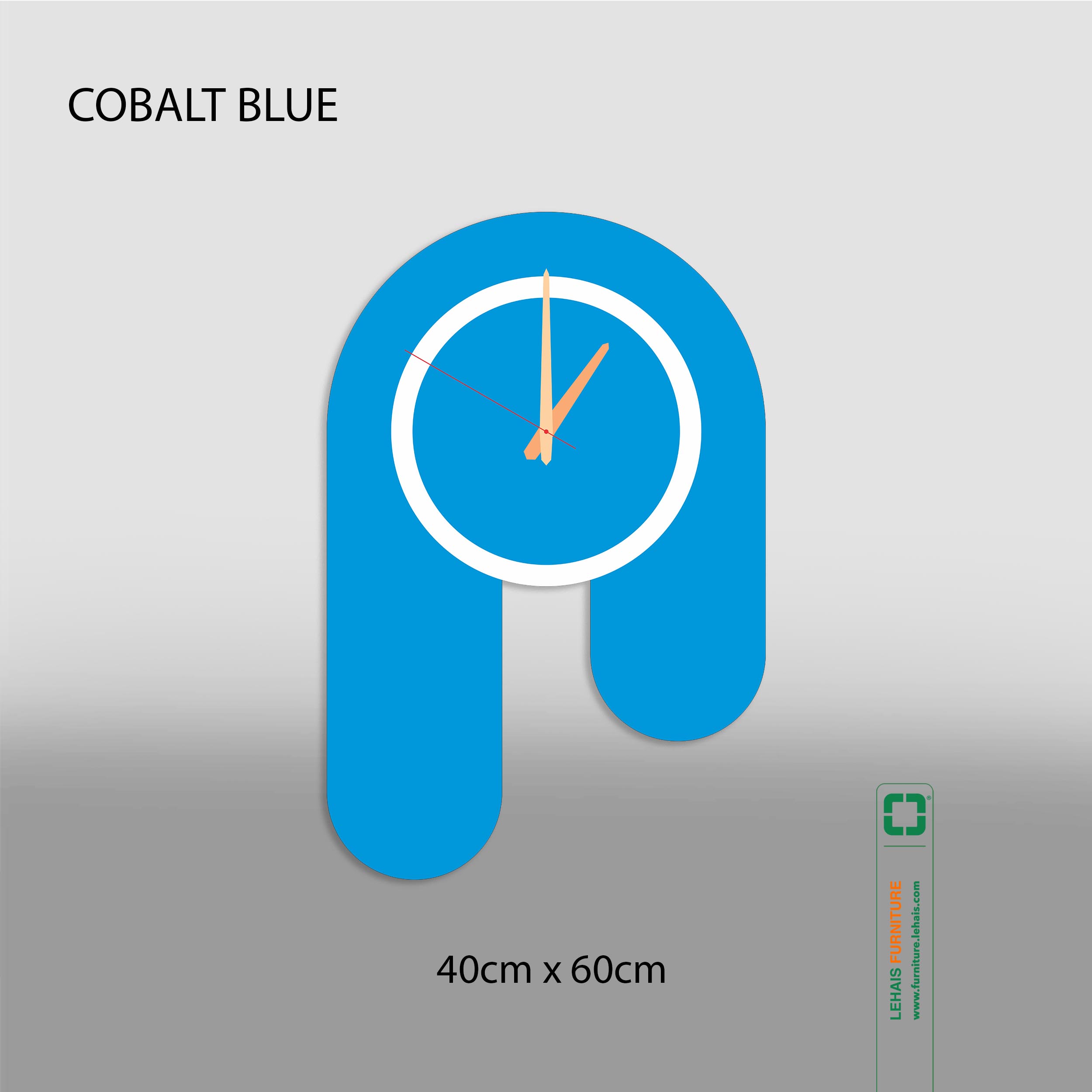 Đồng hồ trang trí nghệ thuật phong cách hiện đại làm từ chất liệu nhựa mica - DTT54LHFU