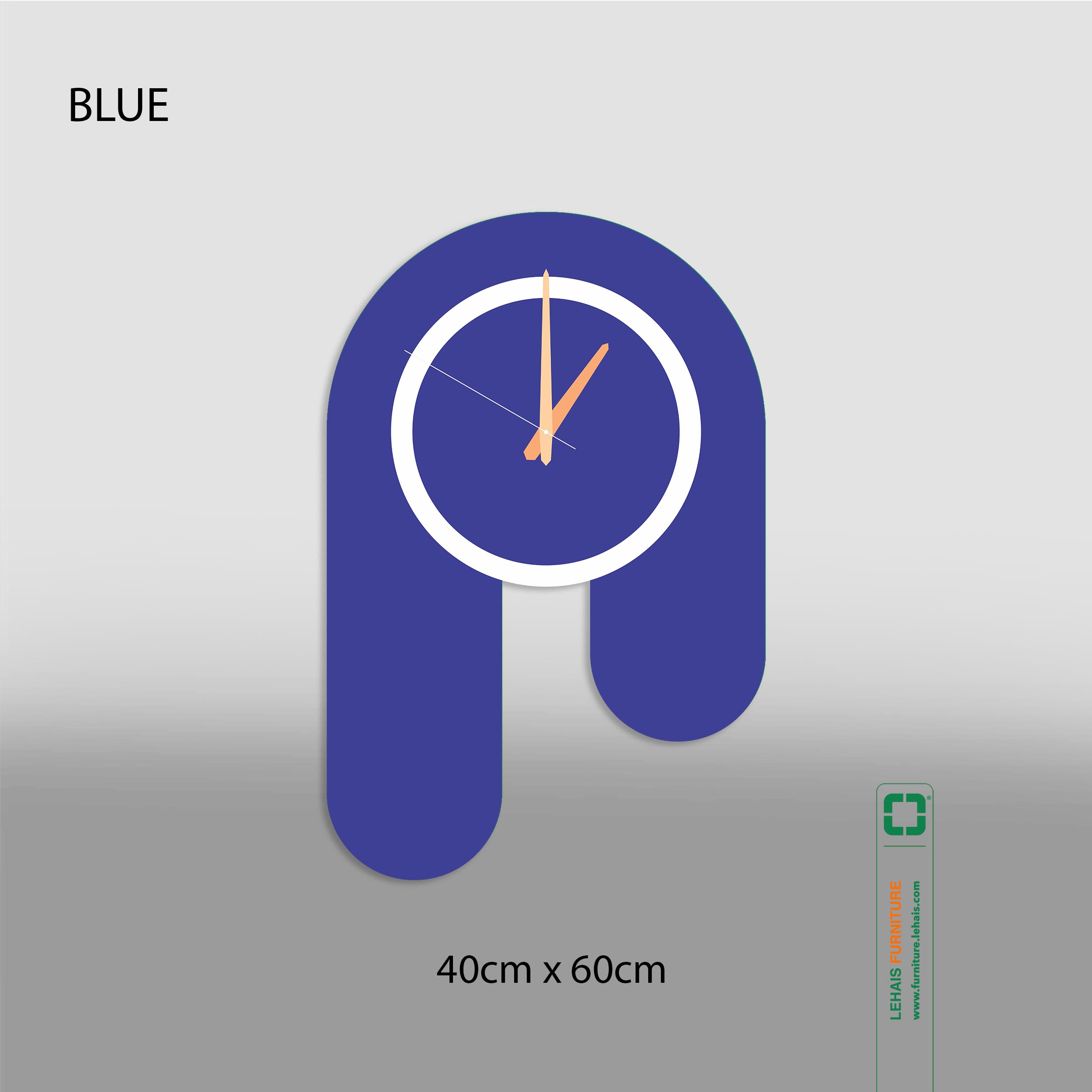 Đồng hồ trang trí nghệ thuật phong cách hiện đại làm từ chất liệu nhựa mica - DTT54LHFU