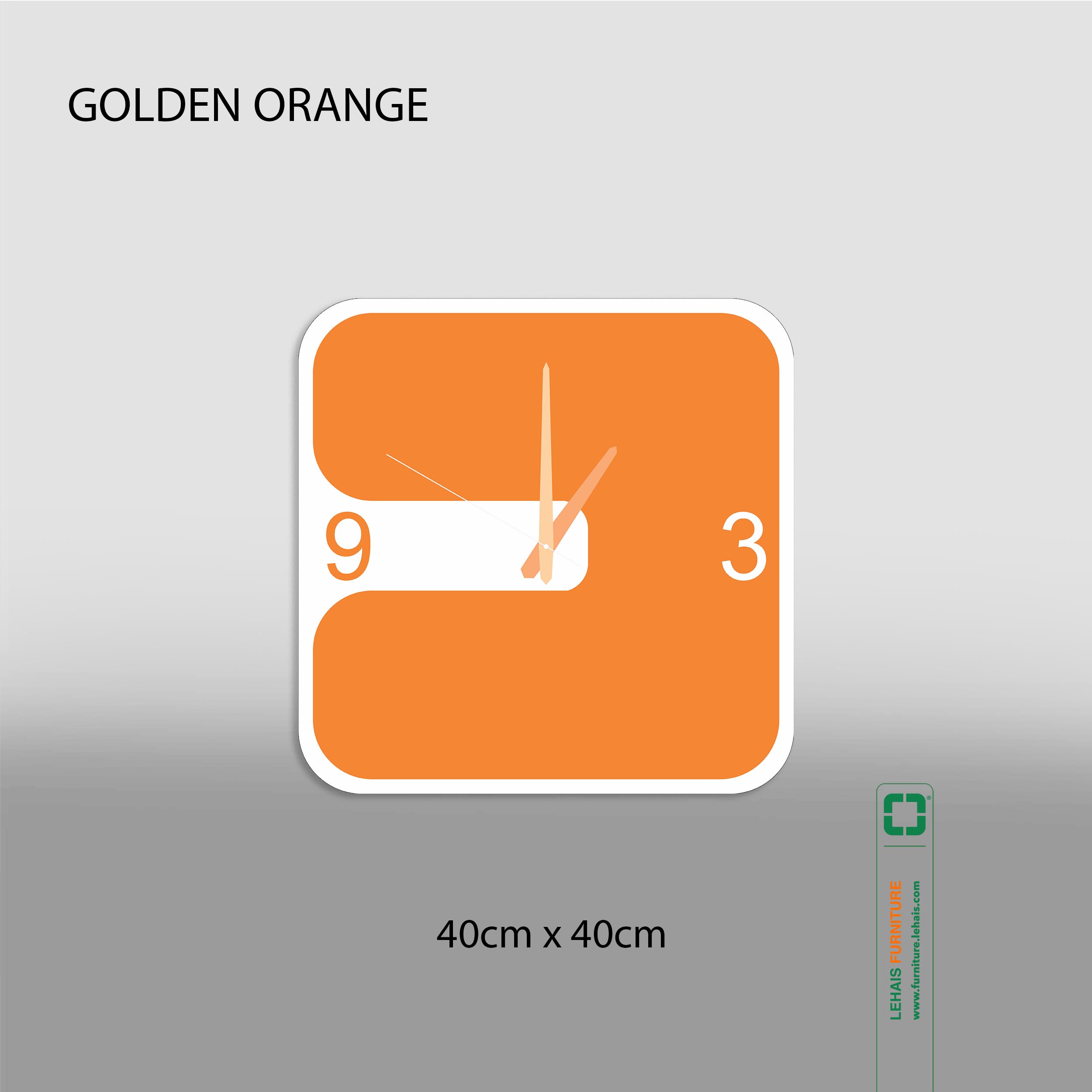 Đồng hồ nghệ thuật treo tường phong cách hiện đại làm từ mica - DTT56LHFU