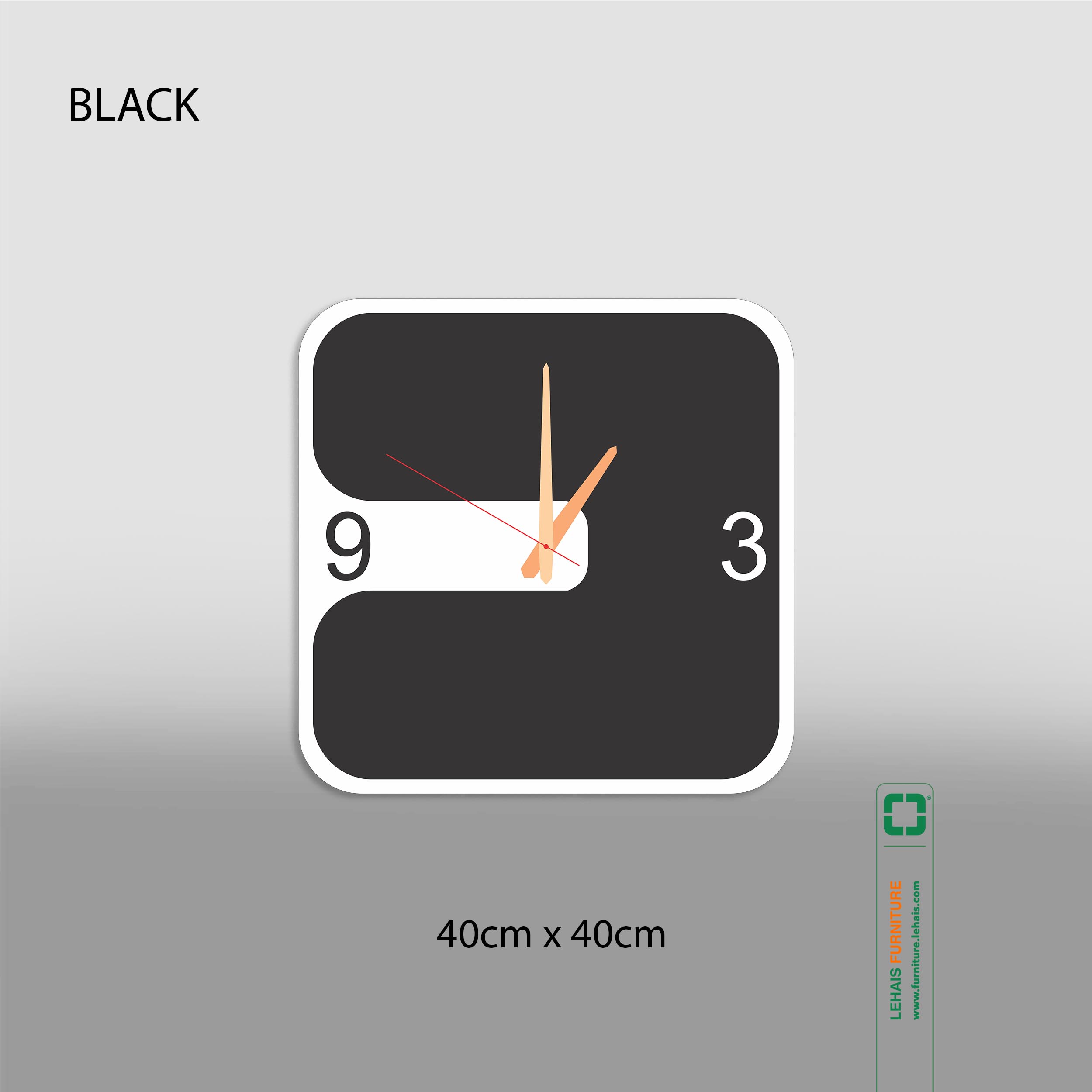 Đồng hồ nghệ thuật treo tường phong cách hiện đại làm từ mica - DTT56LHFU