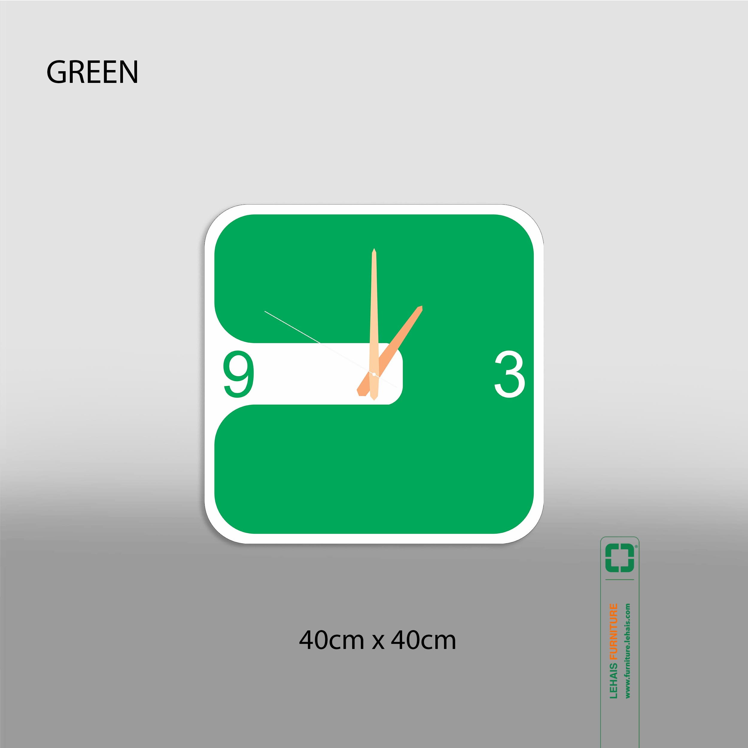 Đồng hồ nghệ thuật treo tường phong cách hiện đại làm từ mica - DTT56LHFU