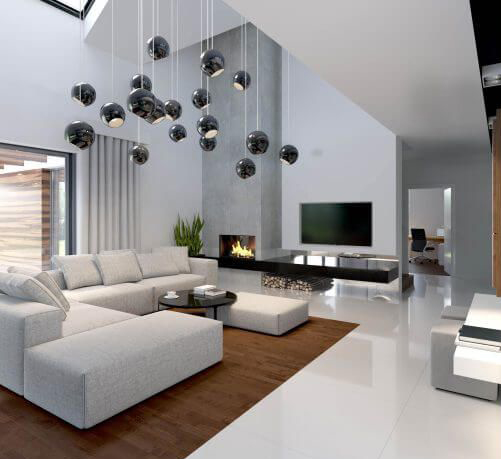Modern and elegant living room decoration lamps 4