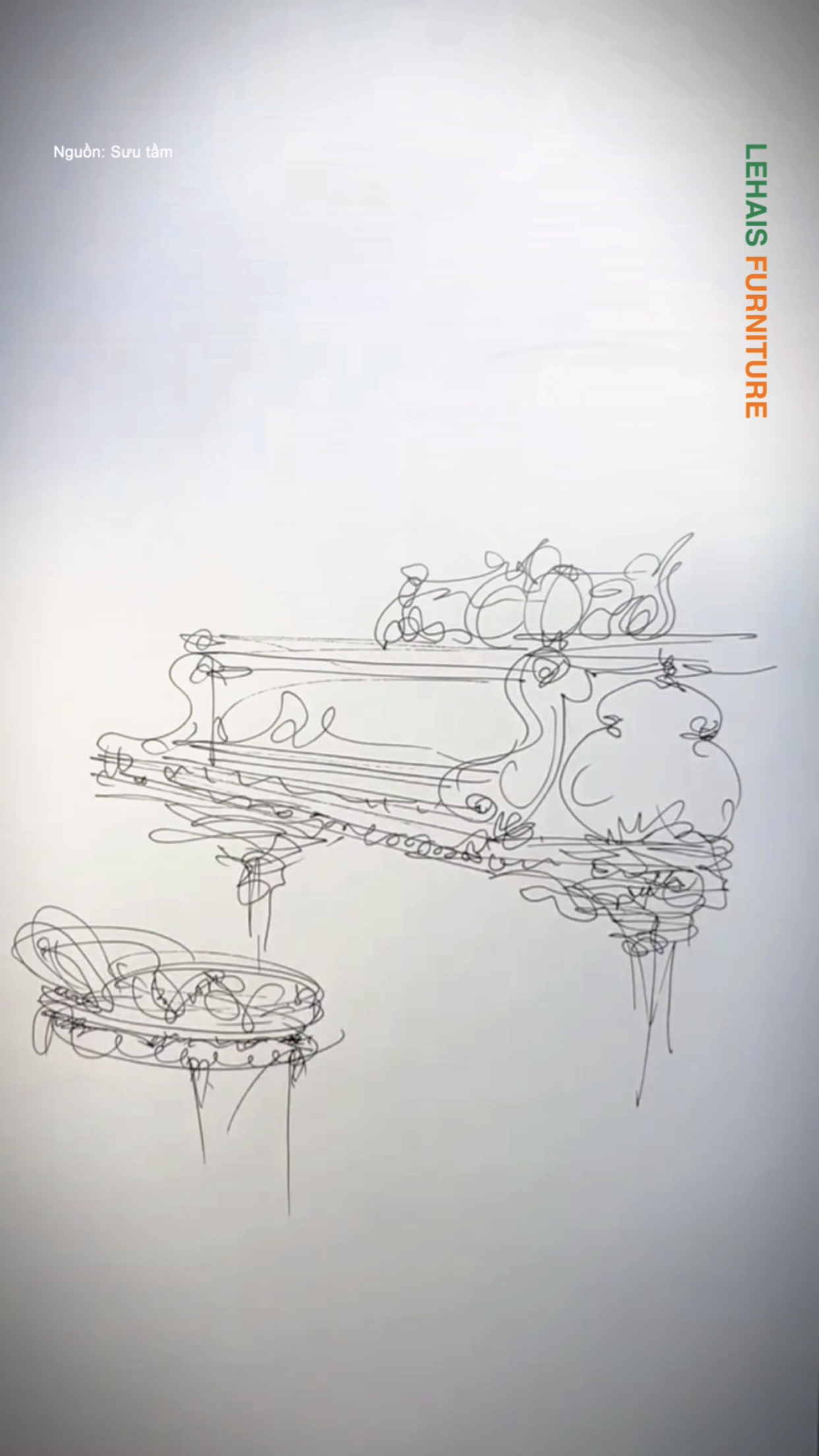 Vẽ thiết kế đàn piano cực nhanh 2