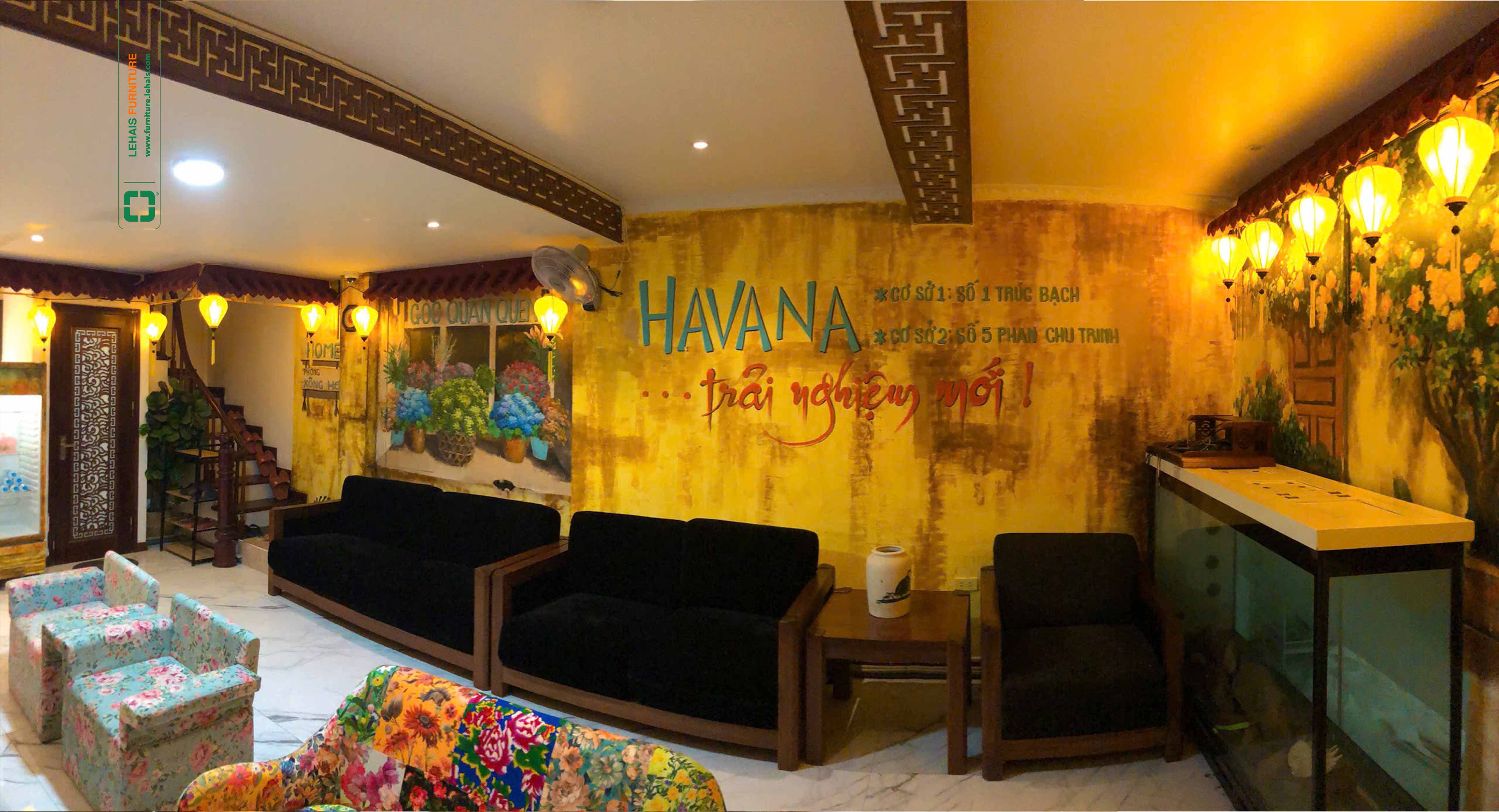 Thi công và thiết kế quán CAFE - SPA - HOME theo phong cách Hà Nội cổ - TK32LHFU